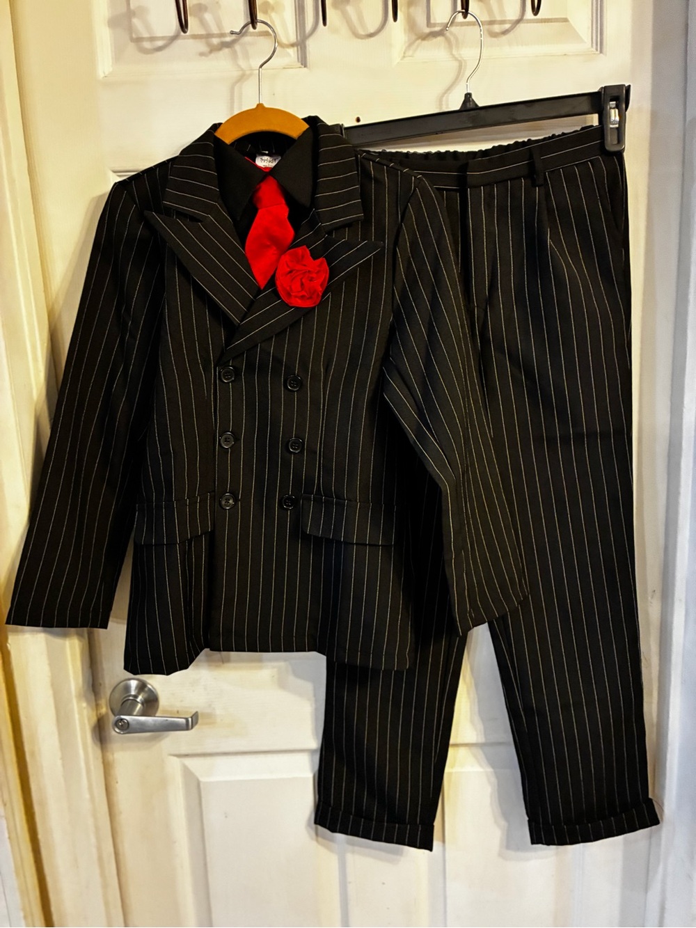 Spirit Halloween Gangster Kids Suit Costume